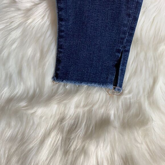 Sam Edelman The Kitten Raw Hem  Ankle Jeans Sz 28 - Picture 8 of 8